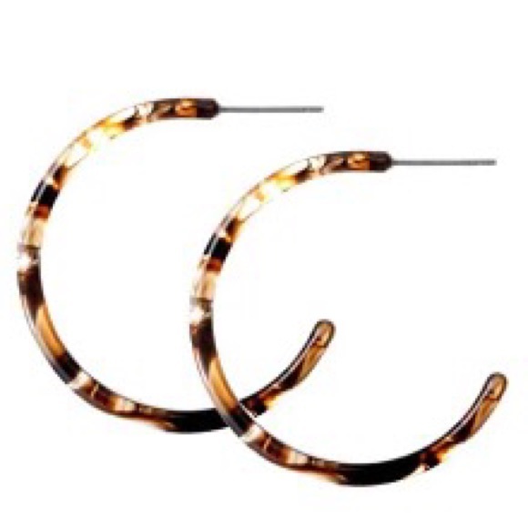 Jewelry - 💠3 for $25💠Boho Acrylic Hoop Earrings